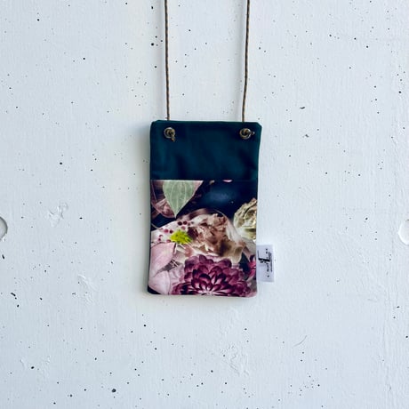 BAG_サコッシュ -BLOOM- (BLACK)