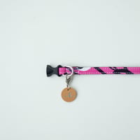 PETS_首輪SS　-BUBBLE FLOWER-  (PINK)