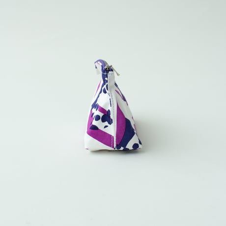 POUCH_マチ付きポーチ　-SOUFFLE- (PURPLE)