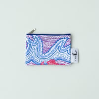 POUCH_ミニフラットポーチ　 -LITTLE OCEAN- (PURPLE)