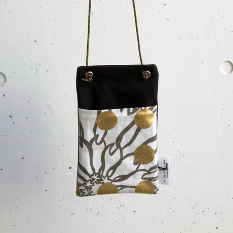 BAG_サコッシュ-BUBBLE FLOWOR -(GOLD)
