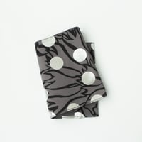 ACCESSORIES_ブックカバー　-BUBBLE FLOWER- (SILVER)