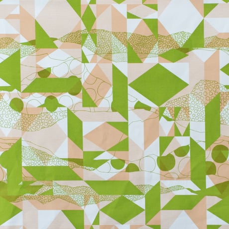 ACCESSORIES_ハーフカットクロス　-DESERT OASIS- (GREEN)