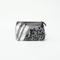 POUCH_マチ付きポーチ  -SOUFFLE-(SILVER)