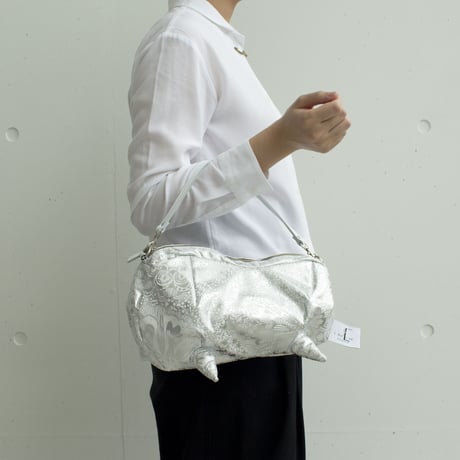 BAG_ピーナッツバッグ -BOTANICAL -(WHITE)