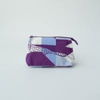 POUCH_マチ付きポーチ  -DESERT OASIS- (PURPLE)