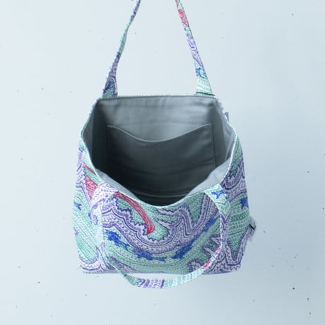 BAG_BOXトート　 -LITTLE OCEAN- (EMERALD GREEN)