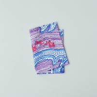ACCESSORIES_ブックカバー　 -LITTLE OCEAN- (PURPLE)