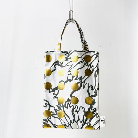 BAG_ミニバッグ -BUBBLE FLOWER (GOLD)