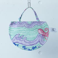 BAG_ミニRトート　-LITTLE OCEAN- (EMERALD GREEN)