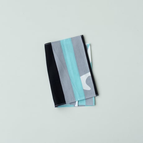 ACCESSORIES_ブックカバー　-DEEP BREATH- (AQUA BLUE)