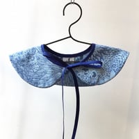ACCESSORIES_つけ襟 -BOTANICAL -(BLUE)