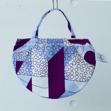 BAG_ミニRトート　-DESERT OASIS- (PURPLE)