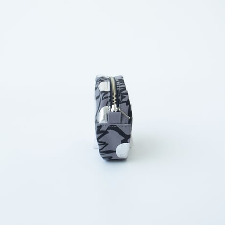 POUCH_たまごポーチ  -BUBBLE FLOER-(SILVER)