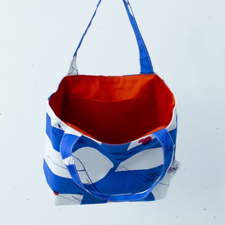 BAG_BOXトート　-MAGIC BIRD- (BLUE)