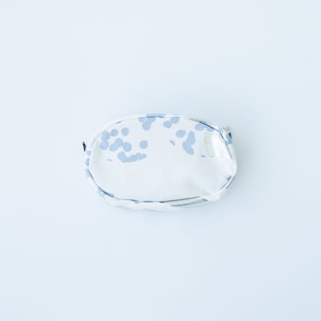 POUCH_たまごポーチ -SOUFFLE-(BLUE  GRAY)