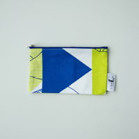 POUCH_フラットポーチ　-DESERT OASIS- (BLUE)