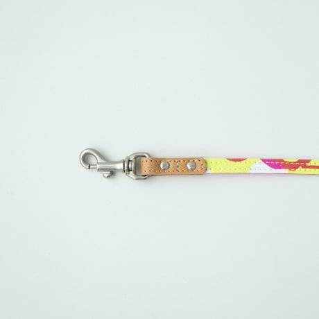 PETS_リードSS　-BUBBLE FLOWER- (YELLOW)