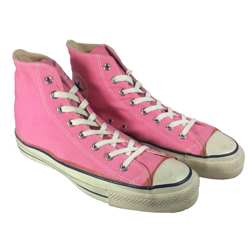 Converse all star hi pink sale