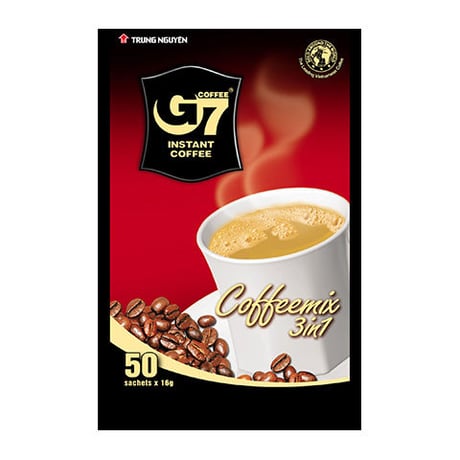 G7 3in1 instant coffee(Bag 50sachets) カフェ・オ・レタイプ50個入