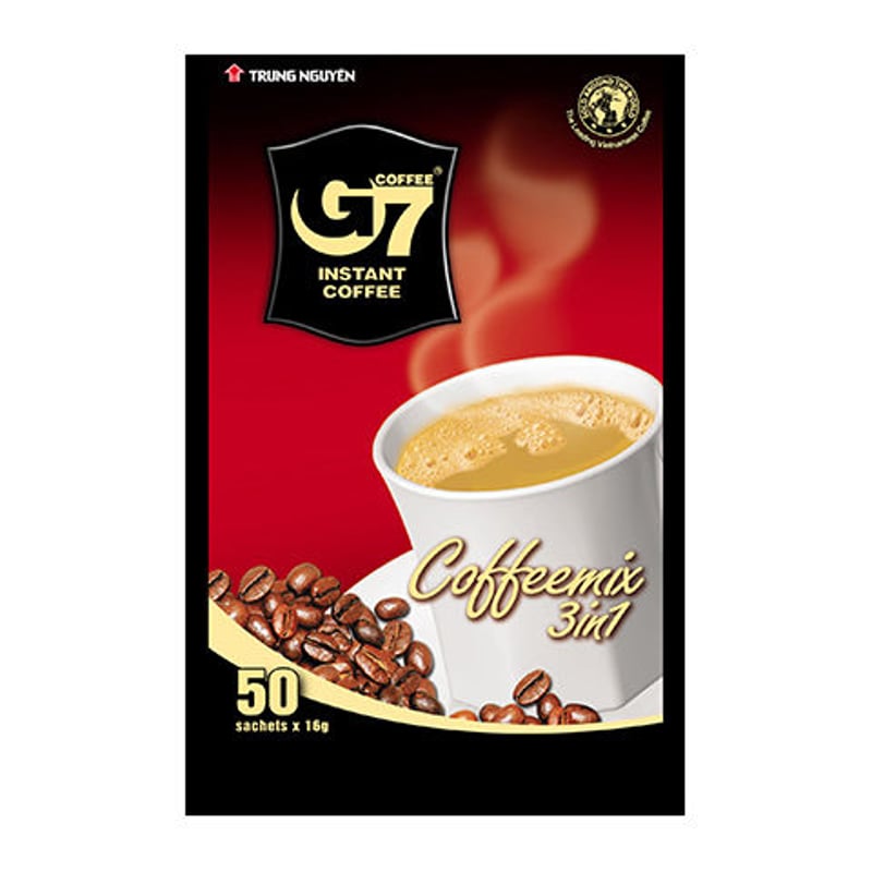 G7 3in1 instant coffee(Bag 50sachets) カフェ・オ・レタイ