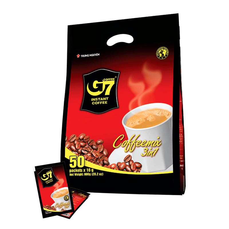 ベトナムコーヒー G7インスタントコーヒーカフェオレ 24箱(1ケース