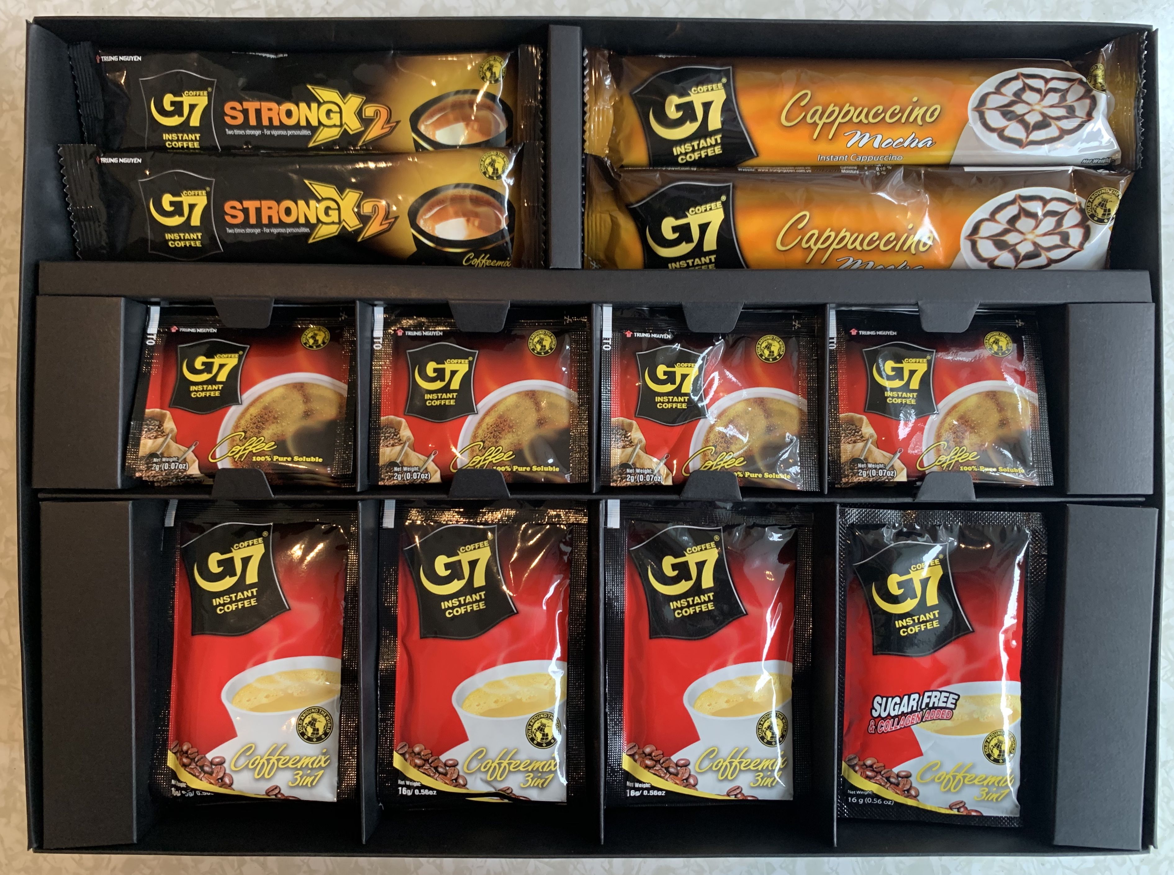 インスタントコーヒー 詰め合わせ 7本セット G7コーヒーギフトセット(送料込み) | G7 Coffee Japan