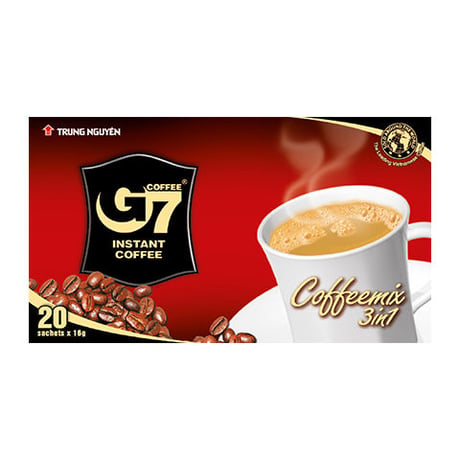 G7 3in1 instant coffee(Box 20sachets) カフェ・オ・レタイプ20個入