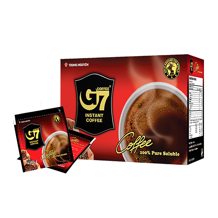 【チュングエン】G7ベトナムブラックコーヒー（インスタント） 2g×400包 G7 Black instant coffee(Box 15 sachets) ブラック15個