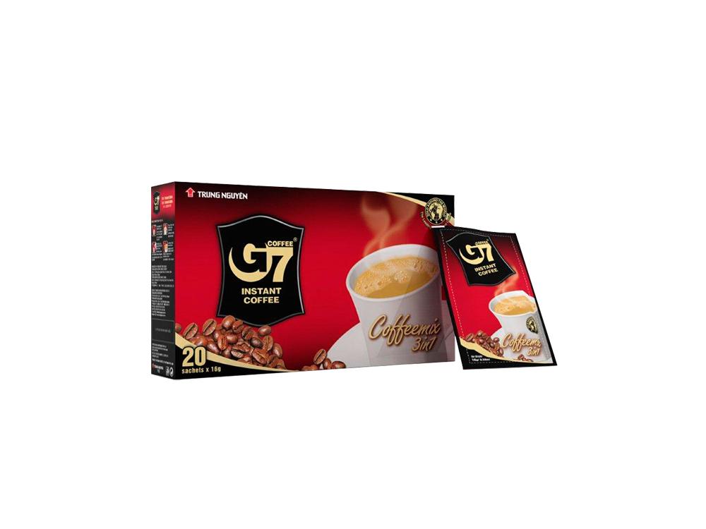 G7 3in1 instant coffee(Box 20sachets) カフェ・オ・レタイ