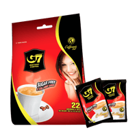 G7 Collagen & Sugar Free(Bag 22 sachets)　カフェ・オ・レタイプ　シュガーレス＆コラーゲン入　22個入