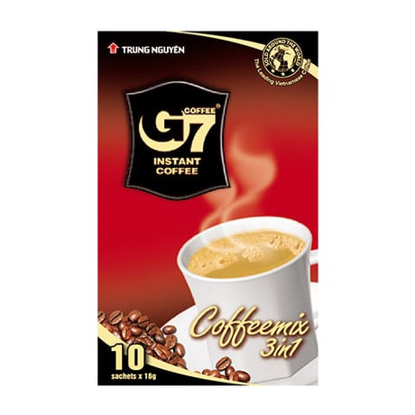 G7 3in1 instant coffee(Box 10 sachets) カフェ・オ・レタイプ10個入
