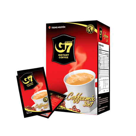 G7 3in1 instant coffee(Box 10 sachets) カフェ・オ・レタイプ10個入