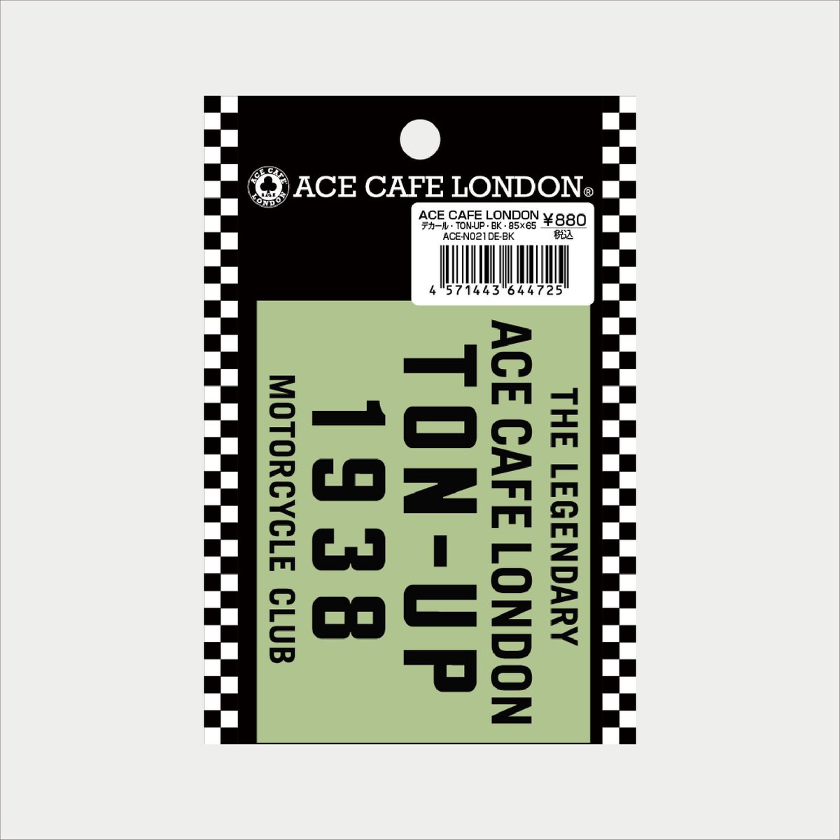 ACE CAFE LONDON デカール “TON-UP” (N021DE) | BevelG ACE CAFE LONDON デカール “TON-UP” (N021DE) | BevelG