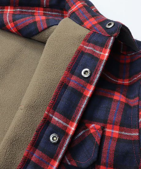 ACE CAFE LONDON ウインドブロック ウォームシャツ(AS2301WS-NVRD)