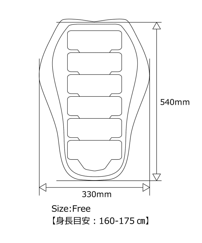 ENERGIAPURA バックプロテクター Sサイズ ENERGIAPURA バックプロテクター Sサイズ 04-847_bk_b.jpg