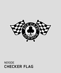 ACE CAFE LONDON デカール “CHECKER FLAG” (N010DE)
