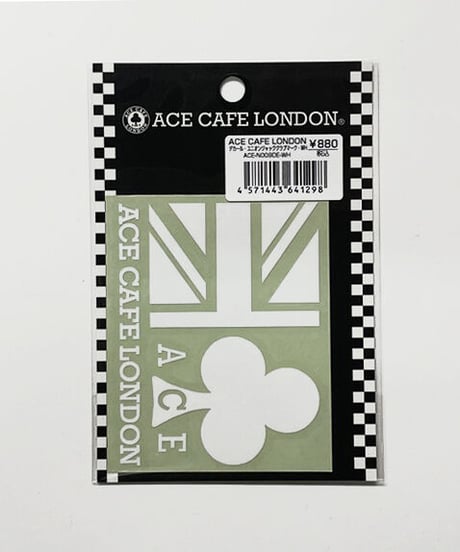 ACE CAFE LONDON デカール “UNIONJACK & CLUB” (N009DE)