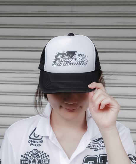 鈴鹿8時間耐久ロードレース TransMapRacing応援グッズ メッシュキャップ