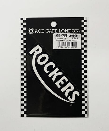 ACE CAFE LONDON デカール “ROCKERS” (N003DE)