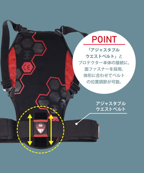 スポーツバックプロテクター CE (RBP-01-PRO)