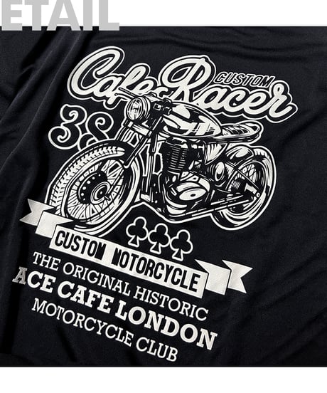 ACE CAFE LONDON DRY-Tシャツ “Cafe Racerl” (AA015DT)