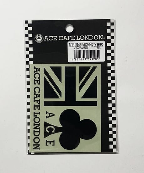 ACE CAFE LONDON デカール “UNIONJACK & CLUB” (N009DE)