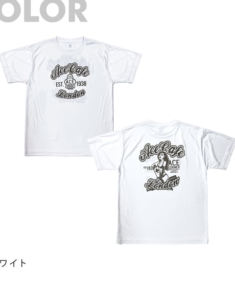 ACE CAFE LONDON DRY-Tシャツ “Pin-up Girl” (AA014DT)
