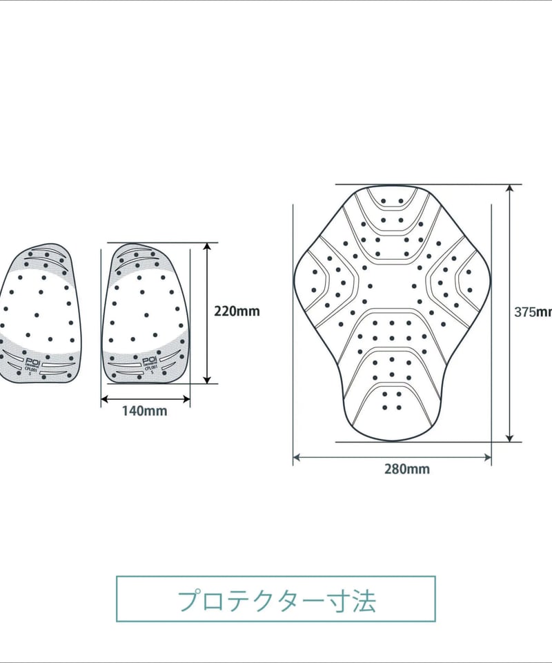 POI DESIGN BPJ-01L 女性用ガードインナーベスト プロテクター imgrc0101394596.jpg