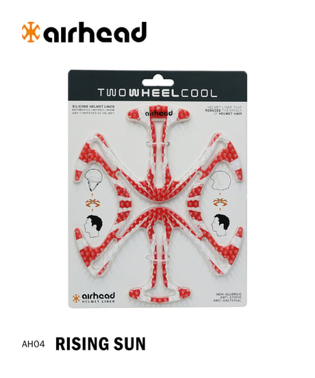 airhead ヘルメット用ベンチレーションライナー(AH04)