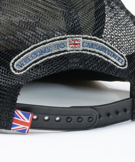 ACE CAFE LONDON PUコットン メッシュキャップ “MODS” (MC001CM)
