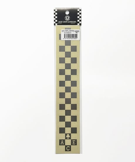 ACE CAFE LONDON デカール “CHECKER LINE” (N008DE)