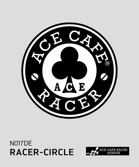 ACE CAFE RACER デカール “RACER-CIRCLE 70” (N017DE)
