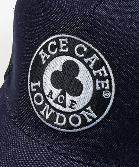 ACE CAFE LONDON デニムメッシュキャップ “CIRCLE” (AC001DM)